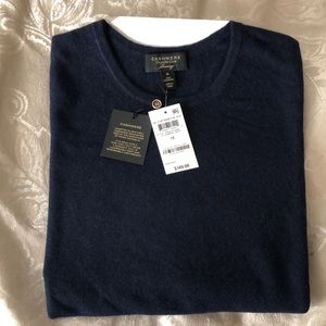 100% Cashmere sweater admiral navy